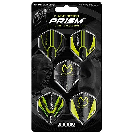 Winmau MvG Prism Dart Flights Pack