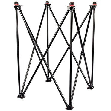 Knight Shot - Siscaa Black Foldable Carrom Board Stand