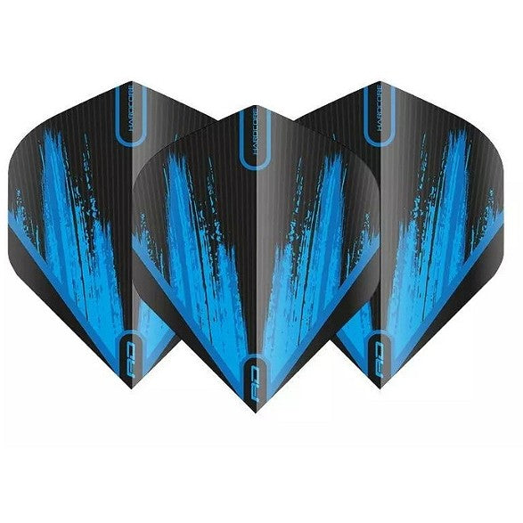 Red Dragon Hardcore Radical Black & Blue Dart Flights