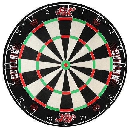 Shot Darts Outlaw Bristle Dartboard